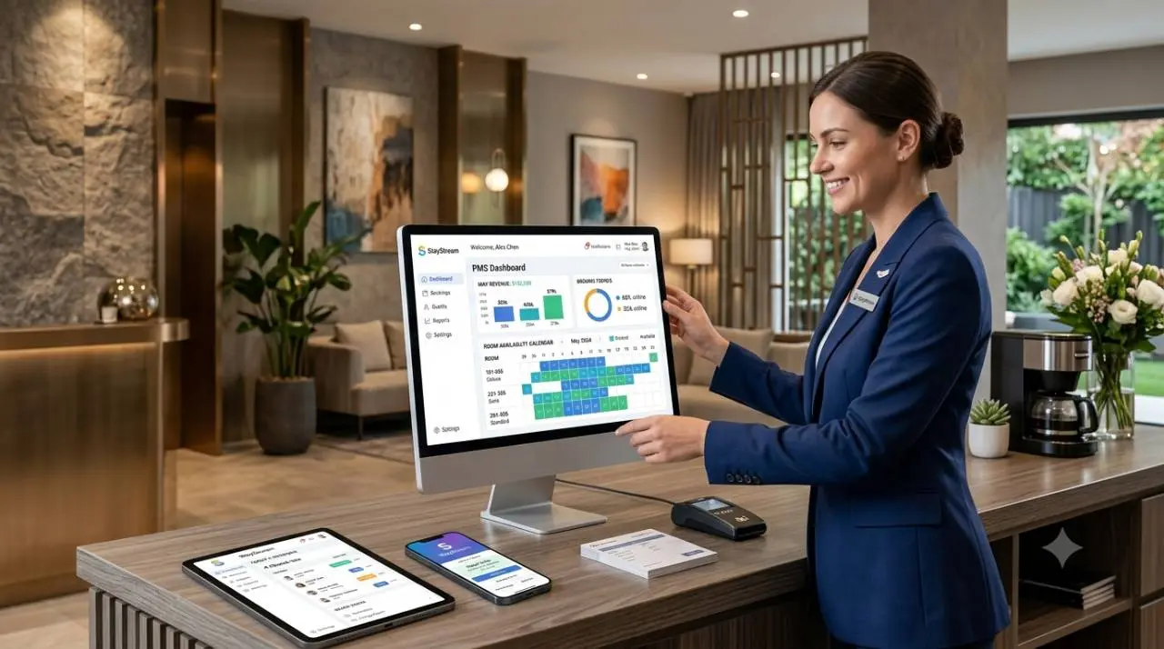 Hướng dẫn sử dụng hệ thống Booking Hotel — Dành cho Lễ tân