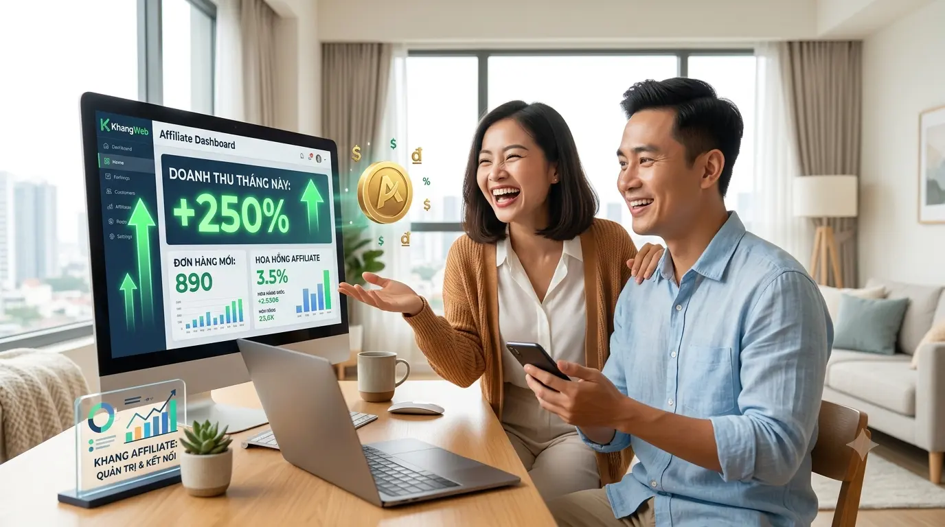 Hướng dẫn quản trị hệ thống Khang Affiliate cho Admin