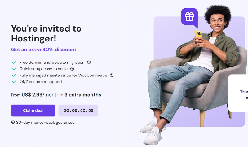 H&igrave;nh ảnh trang đăng k&yacute; Hostinger