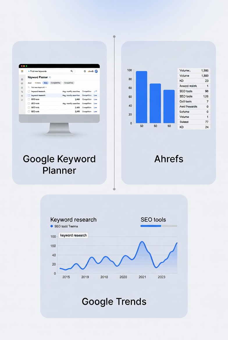 H&igrave;nh ảnh minh họa c&aacute;c bước nghi&ecirc;n cứu ng&aacute;ch Affiliate Marketing